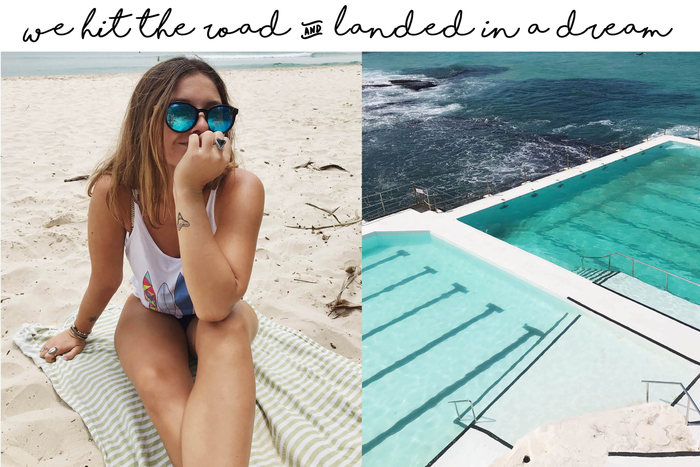 WE HIT THE ROAD TO AUSSIE BABY