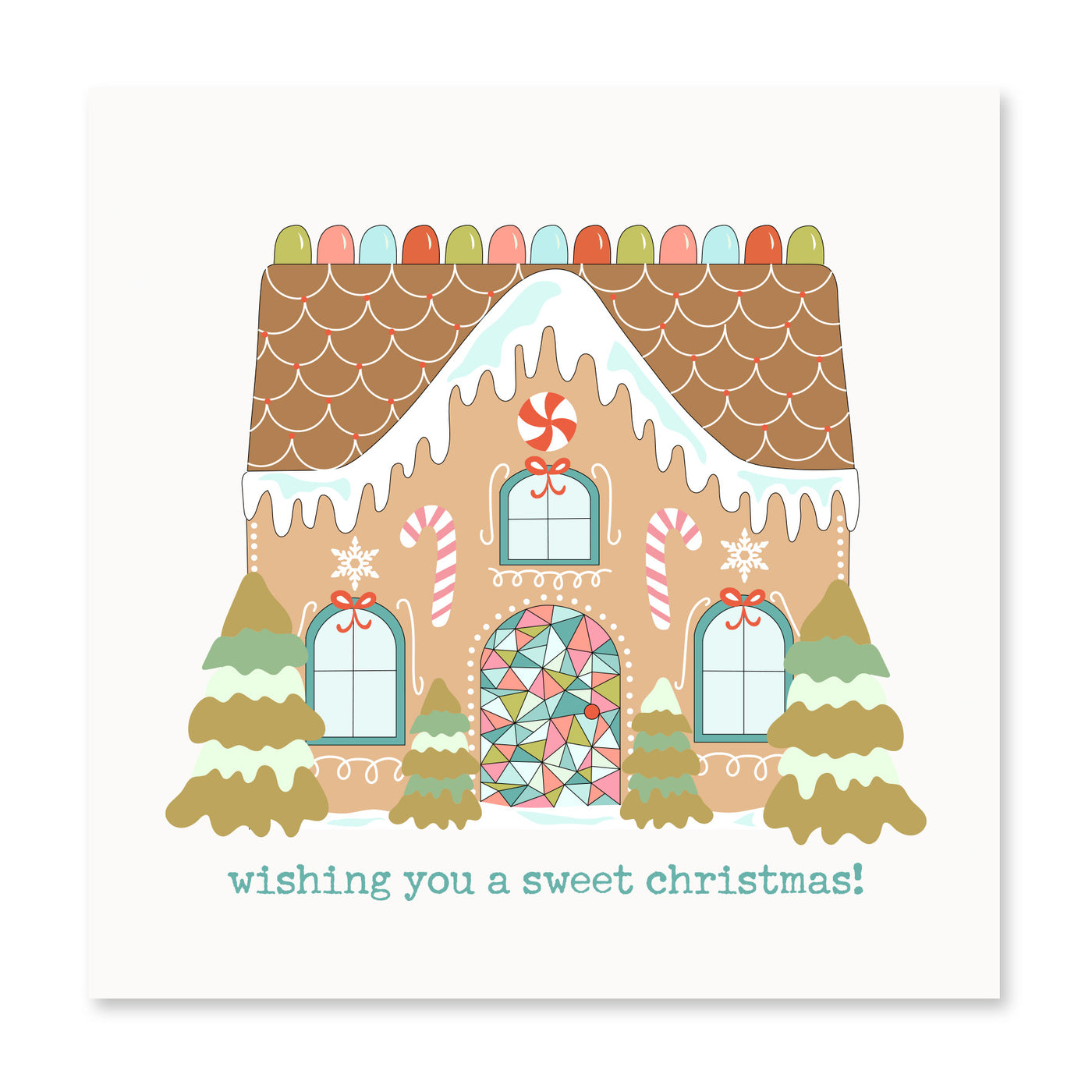 Wishing You A Sweet Christmas! | Holiday Card