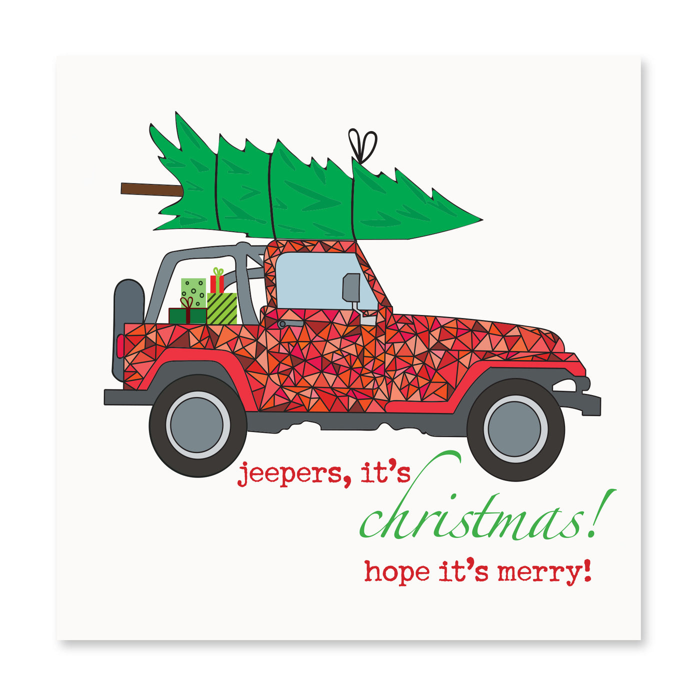 Jeepers, It's Christmas! | Holiday Card