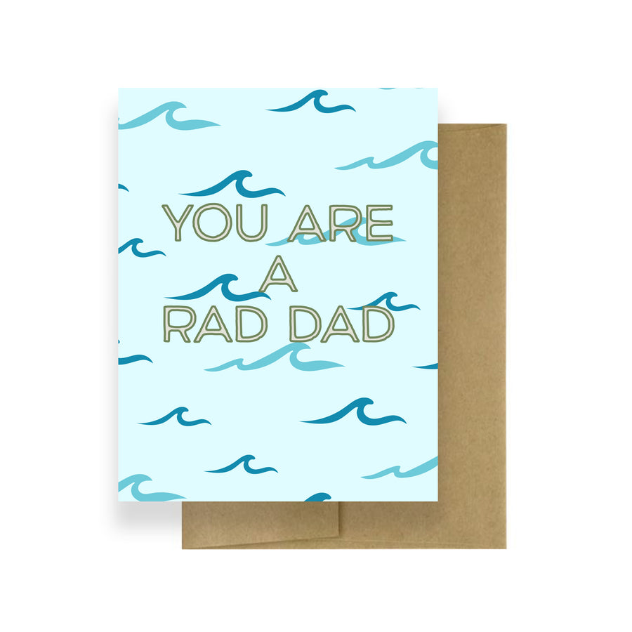 You're A Rad Dad! | Father's Day Card