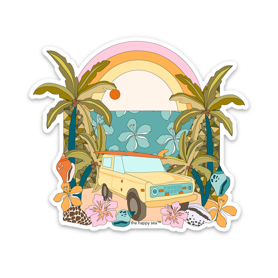 3.5" Road To Dreams Vinyl Sticker