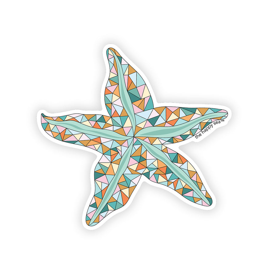 3" Starfish Vinyl Sticker