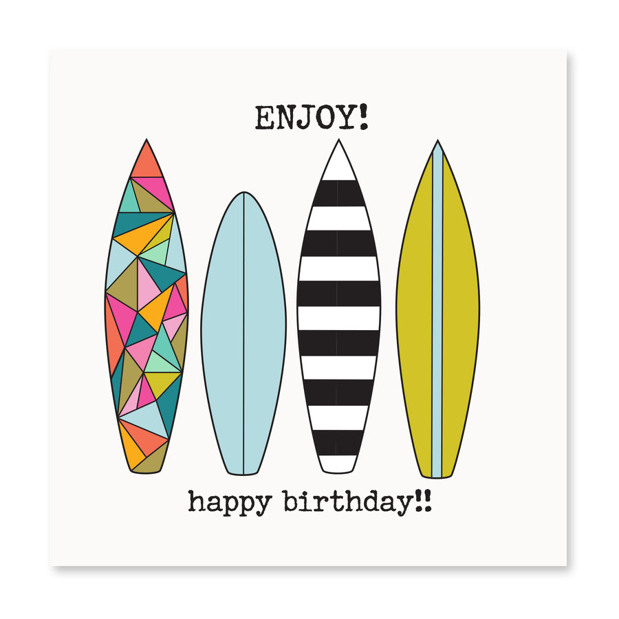 Enjoy! Happy Birthday! | Birthday Card