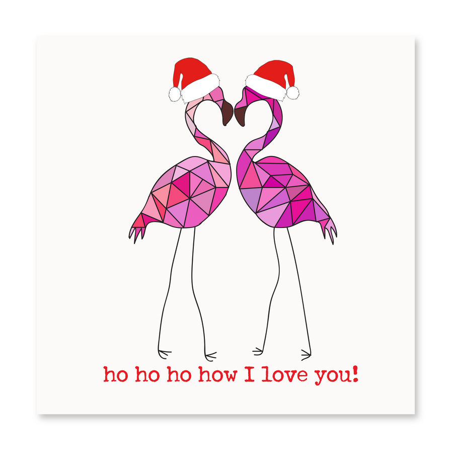 Ho Ho How I Love You | Holiday Card