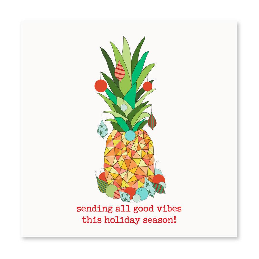 Sending All Good Vibes This Holiday Season! | Holiday Card