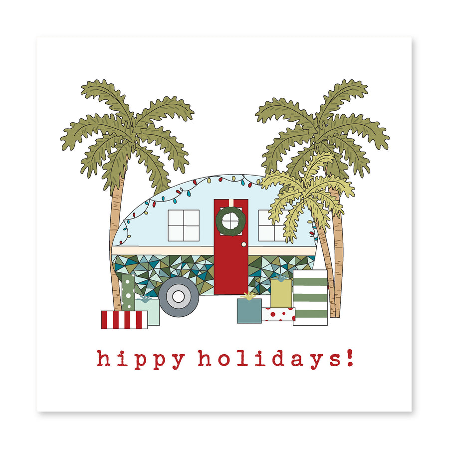 Hippy Holidays! | Holiday Card