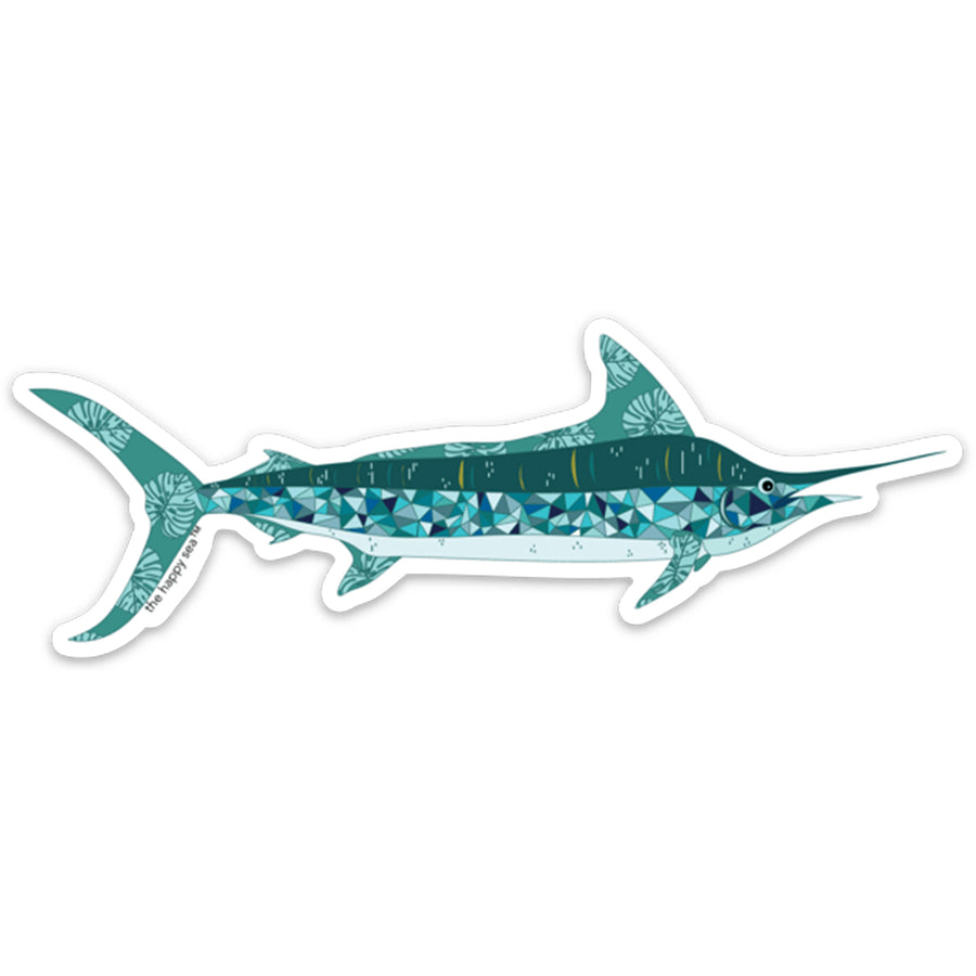 5" Marlin Vinyl Sticker