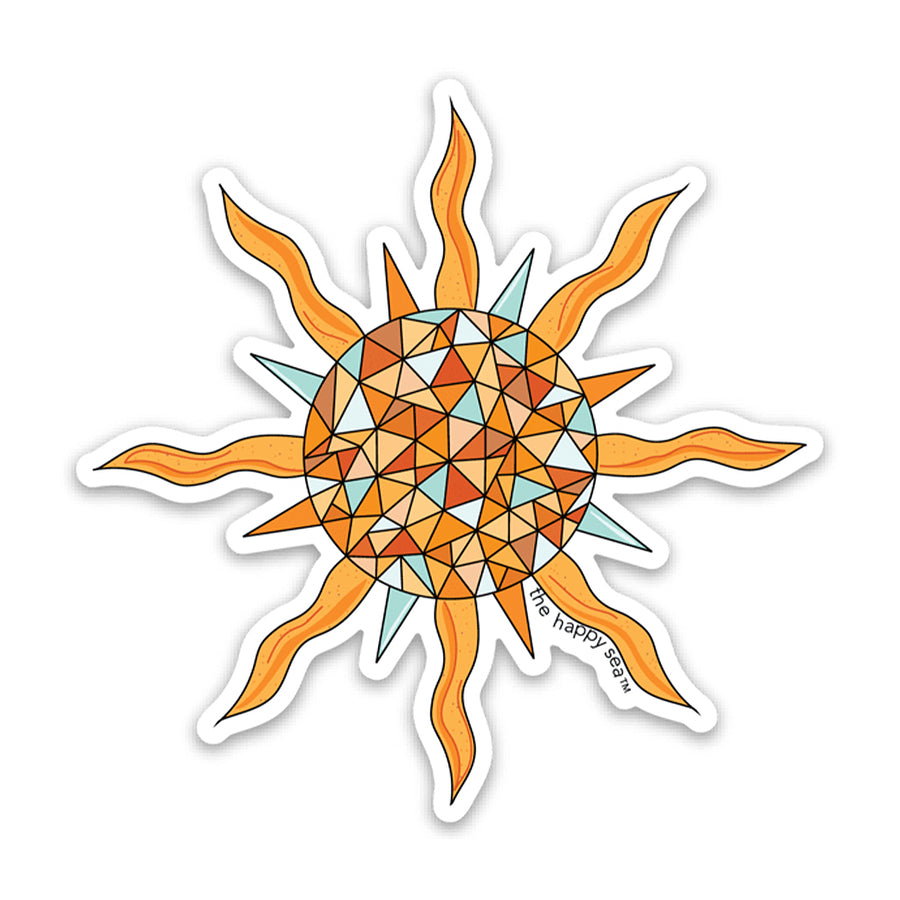 3" Sunshine Vinyl Sticker