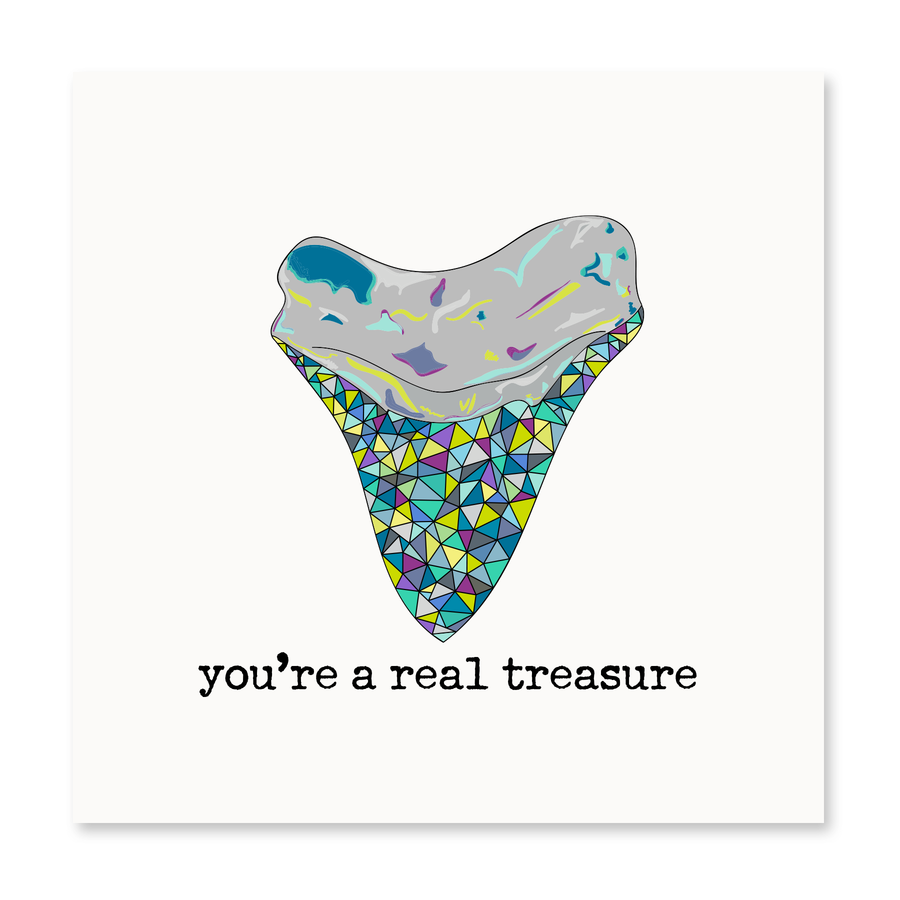 You're A Real Treasure | Love Card