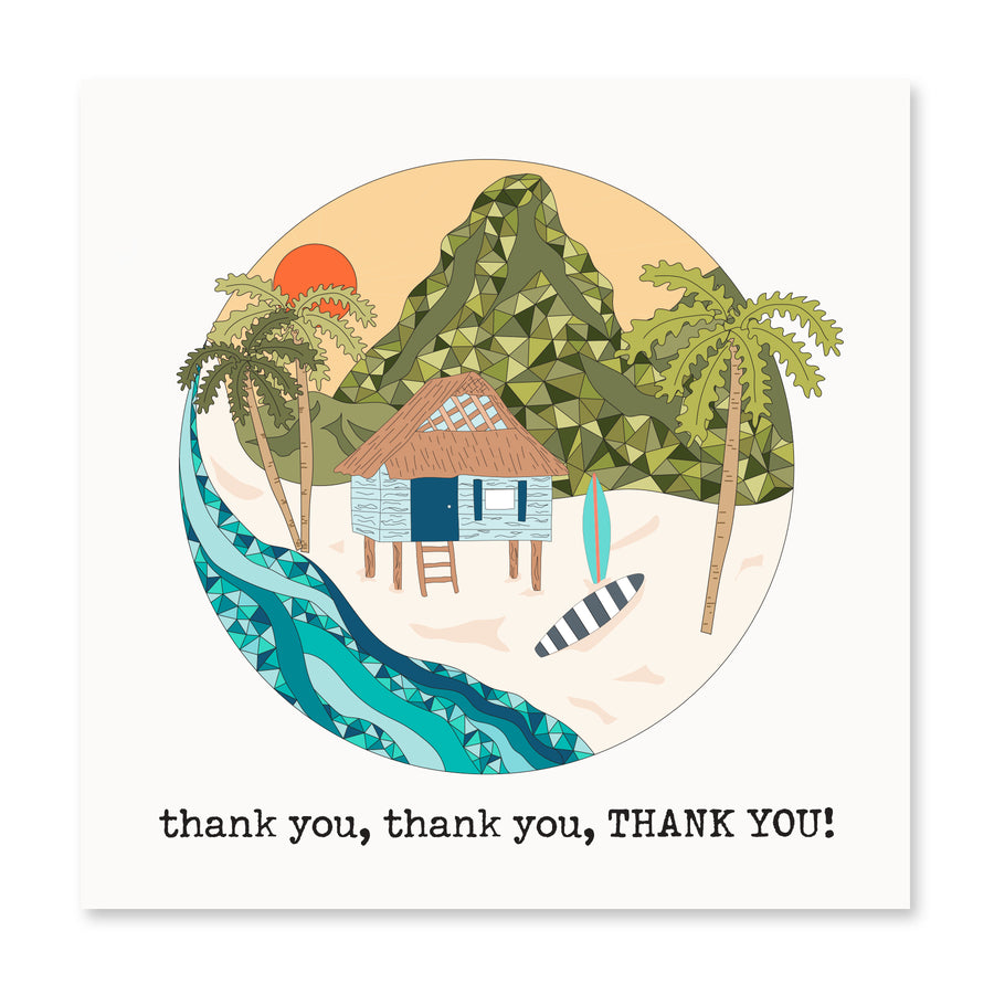 thank you, thank you, THANK YOU! | Thank You Card
