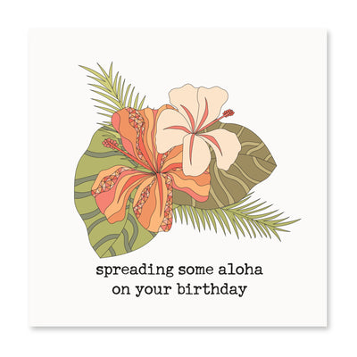 Spreading Some Aloha On Your Birthday