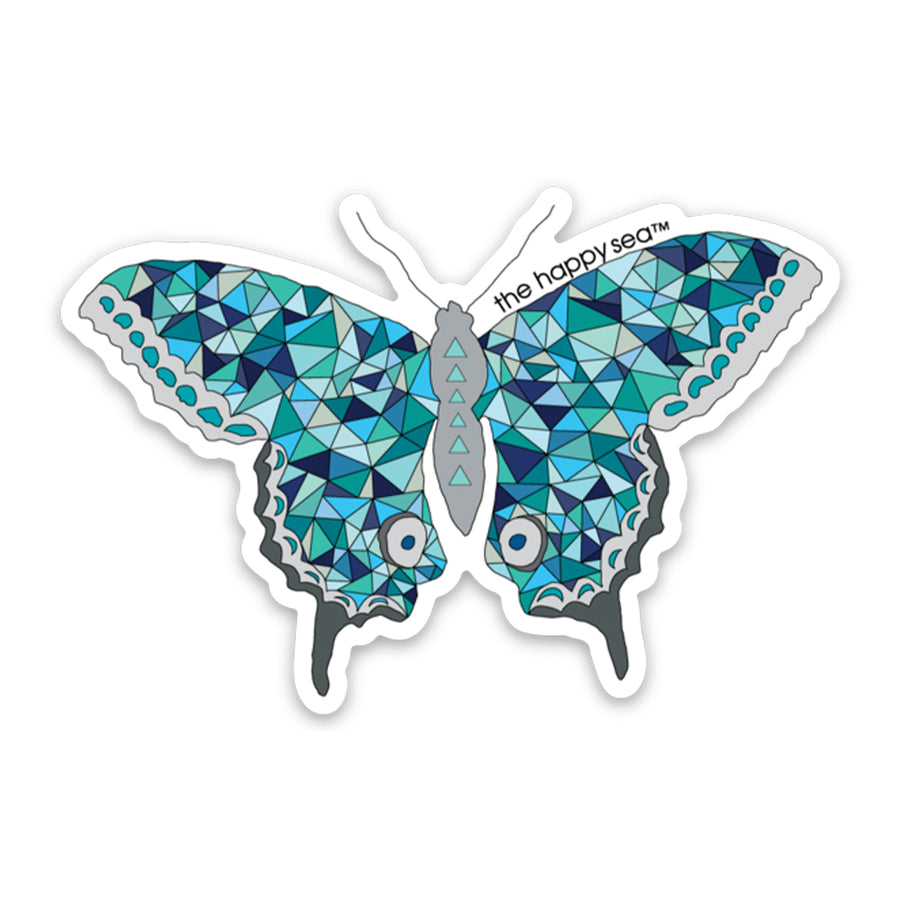 3" Butterfly Vinyl Sticker