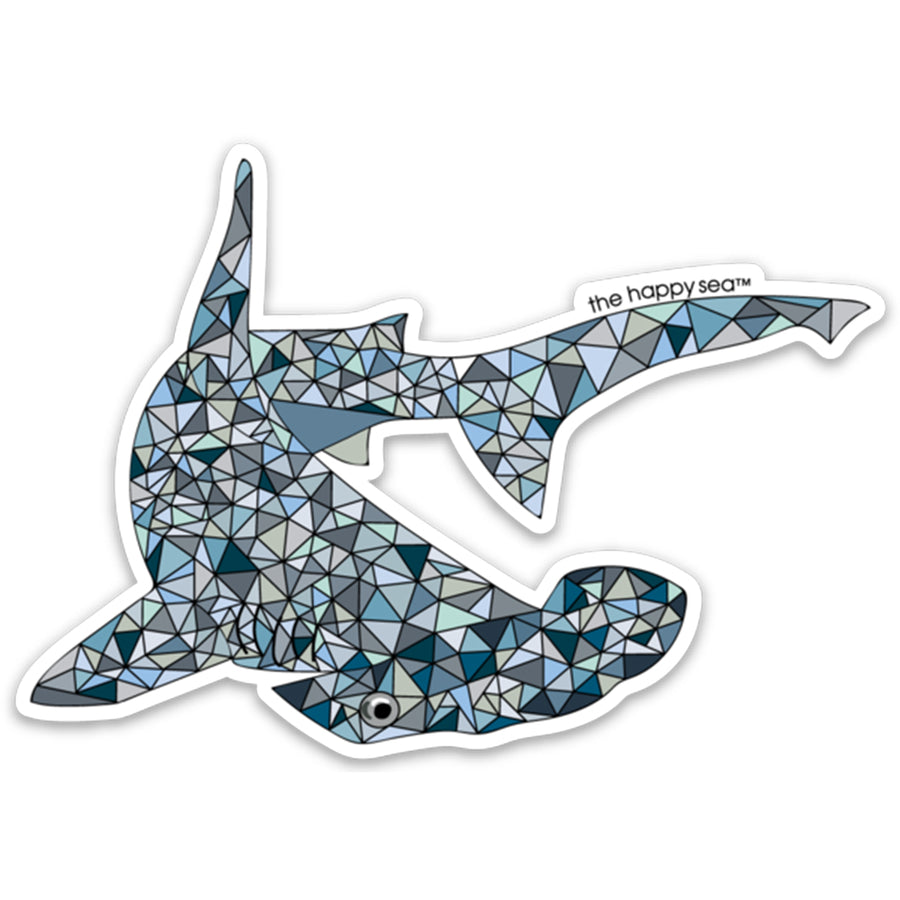 4" Hammerhead Vinyl Sticker