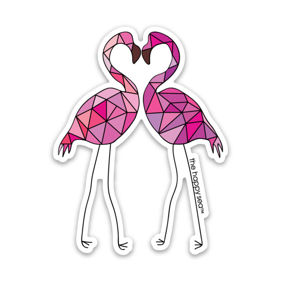 3" Flamingo Vinyl Sticker