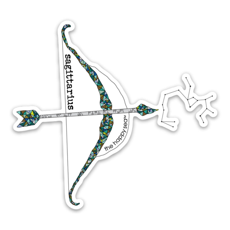 3.5" Sagittarius Vinyl Sticker