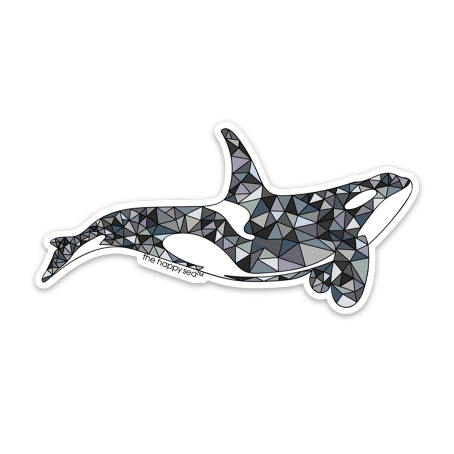 4" Orca Vinyl Sticker