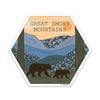 4" Great Smoky Mountains Vinyl Sticker