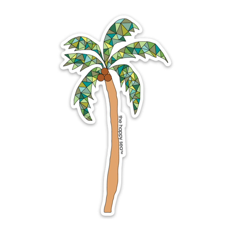 4" Tall Palm Tree Vinyl Sticker