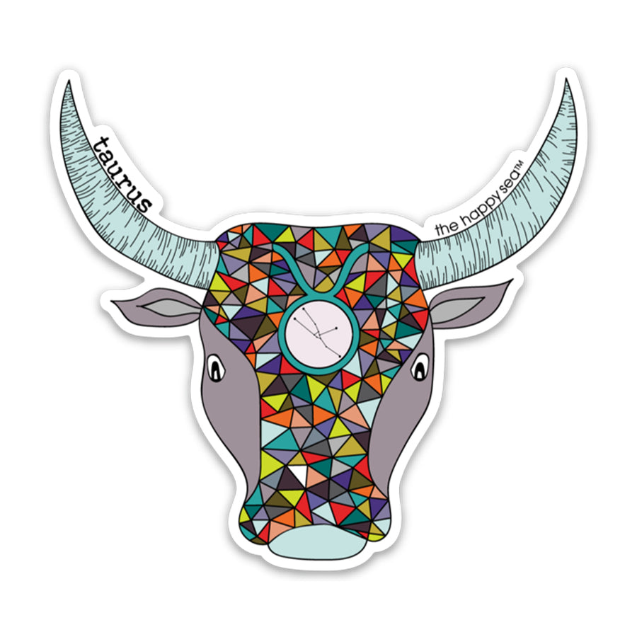 3.5" Taurus Vinyl Sticker