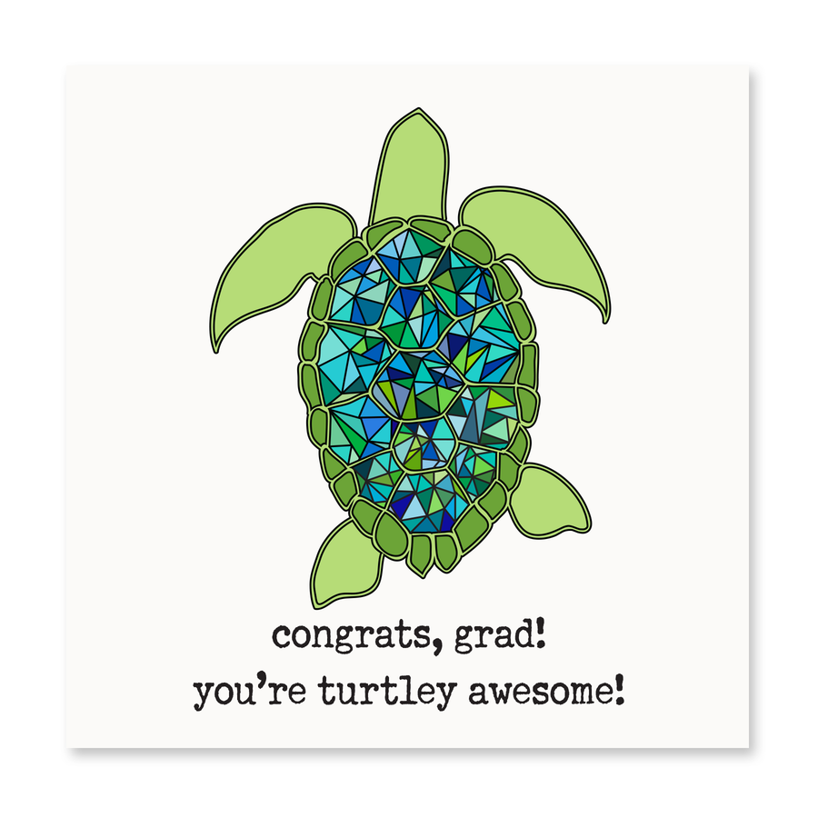You're Turtely Awesome Grad! | Graduation Card
