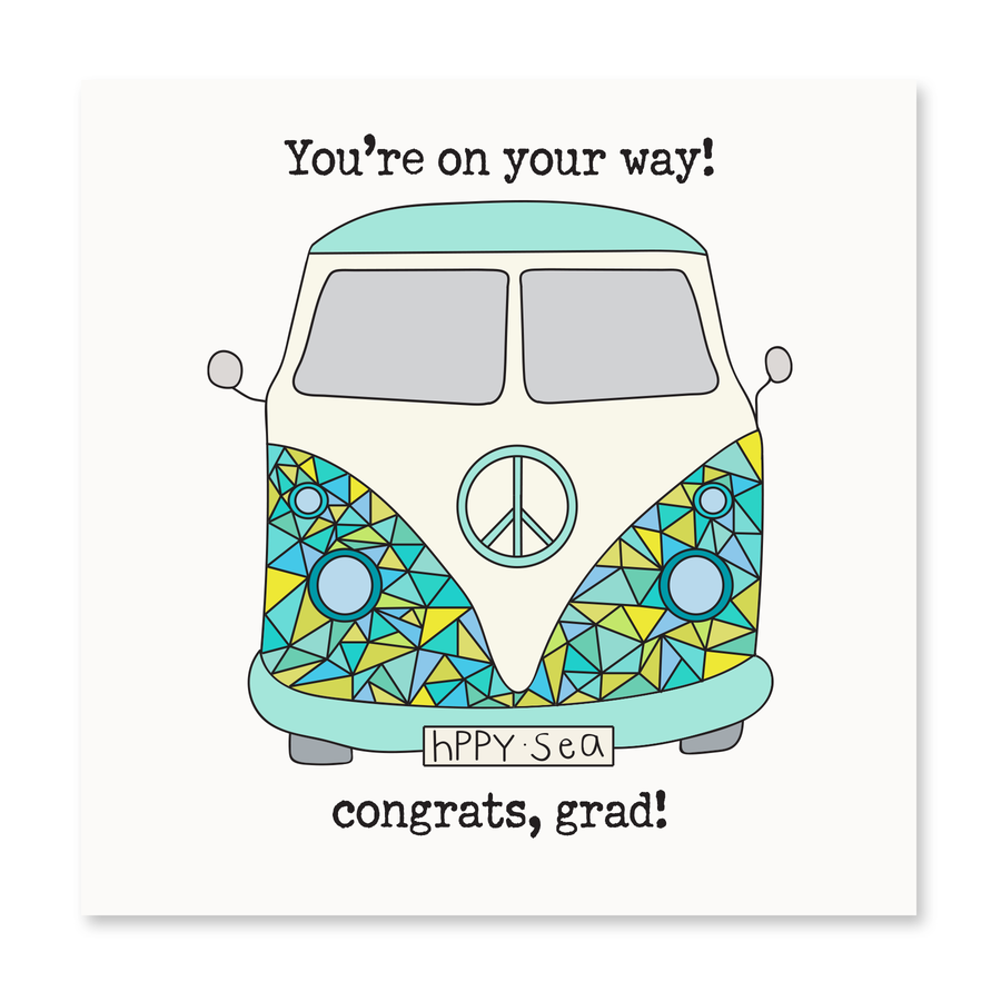 You're On Your Way, Grad! | Graduation Card