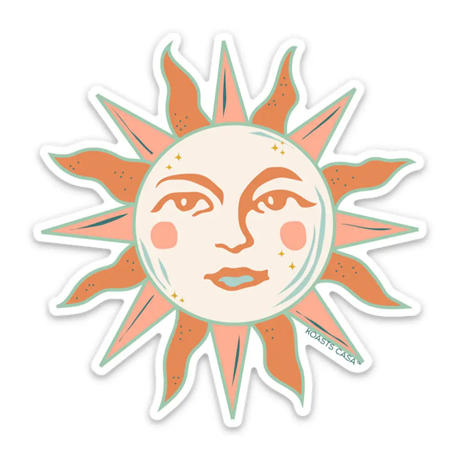 3.5" Solshine Vinyl Sticker