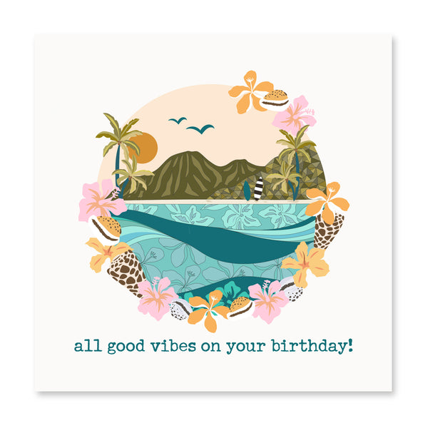 The Happy Sea Greeting Card