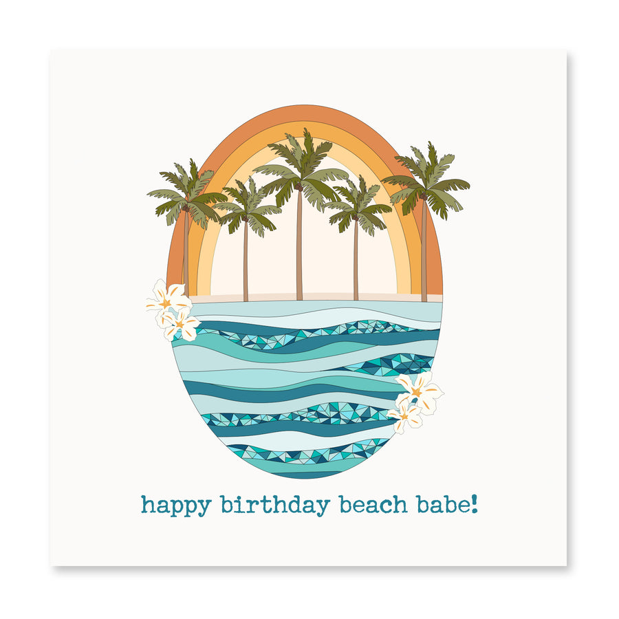 Happy Birthday Beach Babe! | Birthday Card