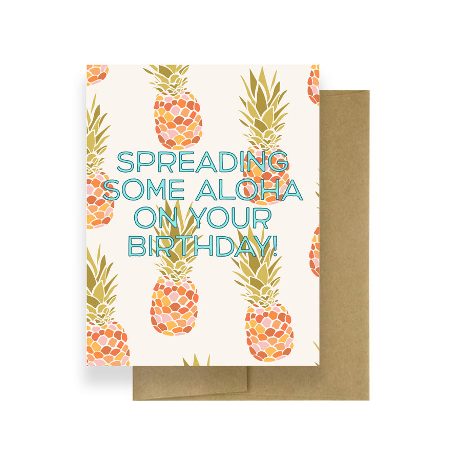 Spreading Some Aloha On Your Birthday! | Birthday Card