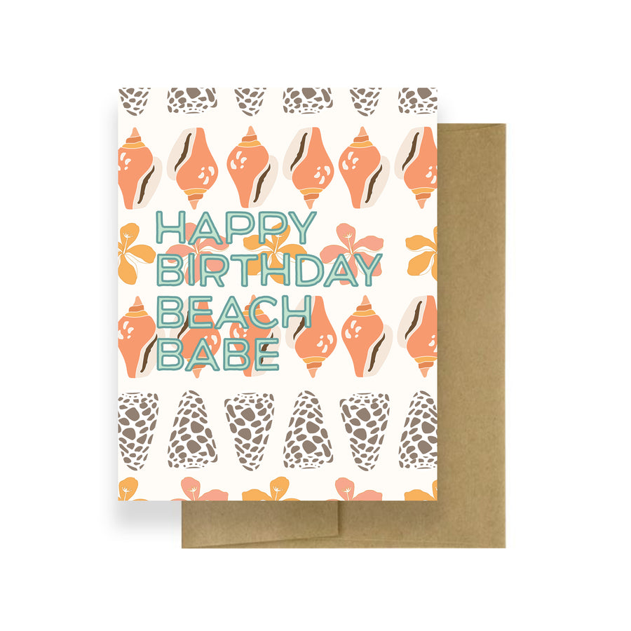 Happy Birthday Beach Babe! | Birthday Card