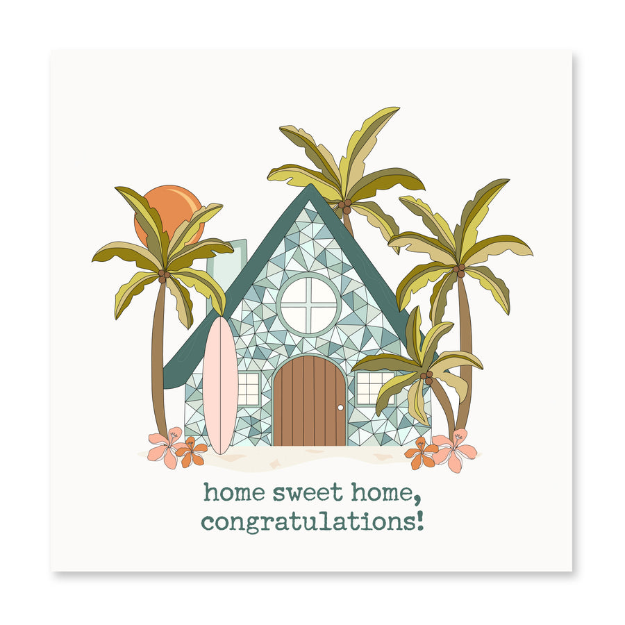 Home Sweet Home, Congratulations! | Congratulations Card