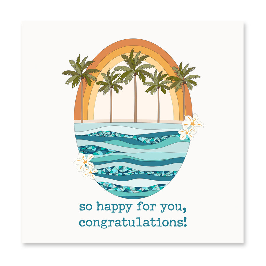 So Happy For You! | Congratulations Card
