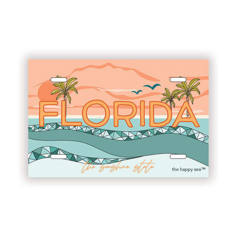 2.75" Florida License Plate Magnet