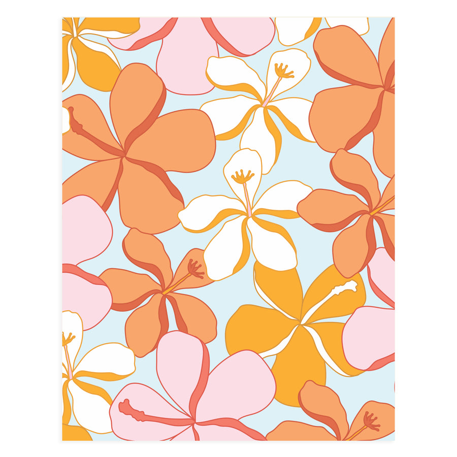 11x14 Flower Power Art Print