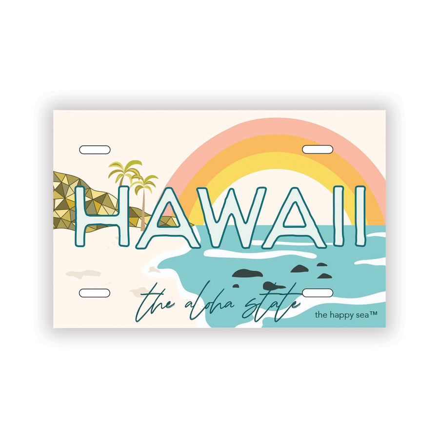 2.75" Hawaii License Plate Magnet