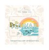 Hawaii License Plate Magnet