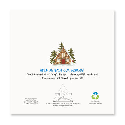 Sending Warm Wishes, From Our Home To Yours | Holiday Card