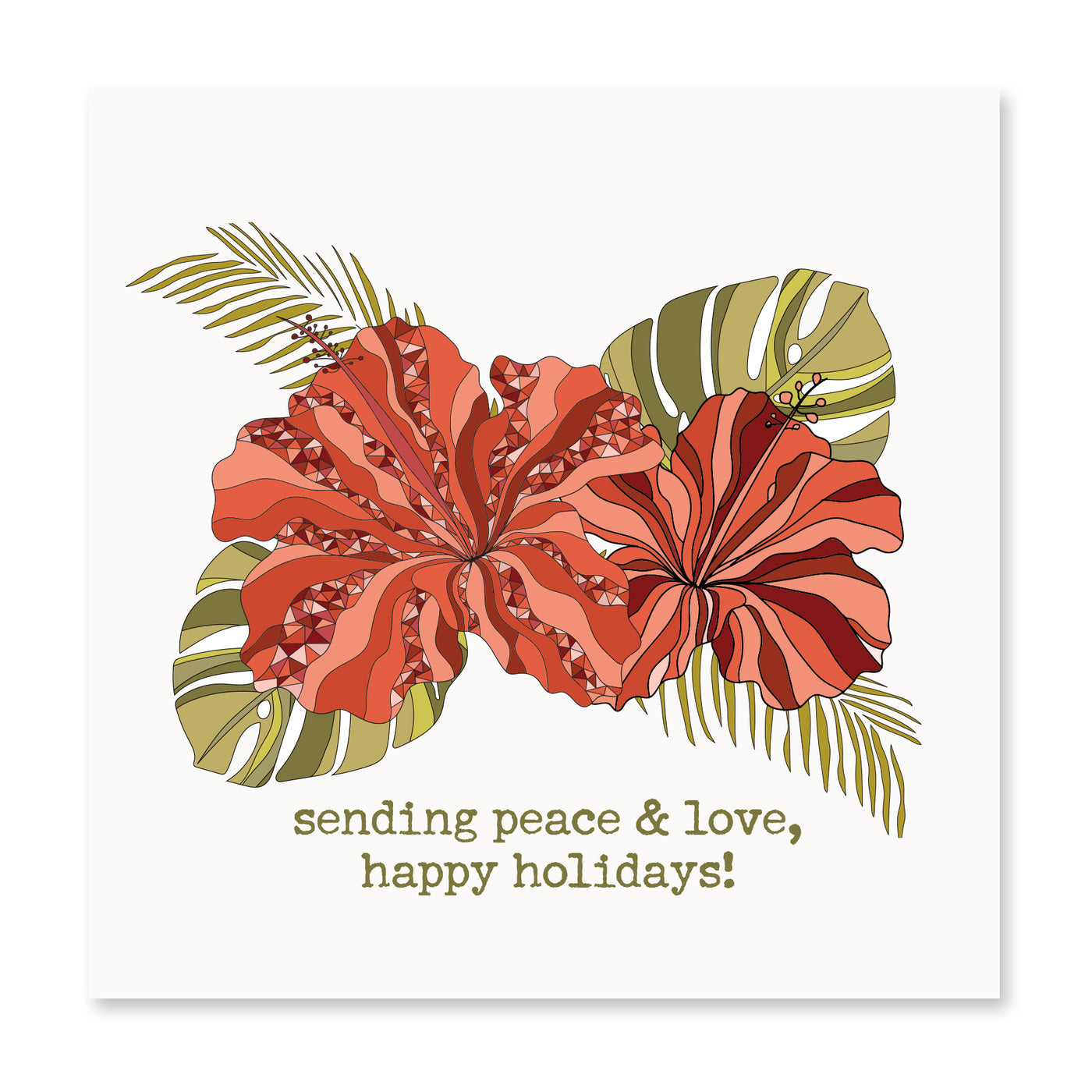 Sending Peace & Love | Holiday Card