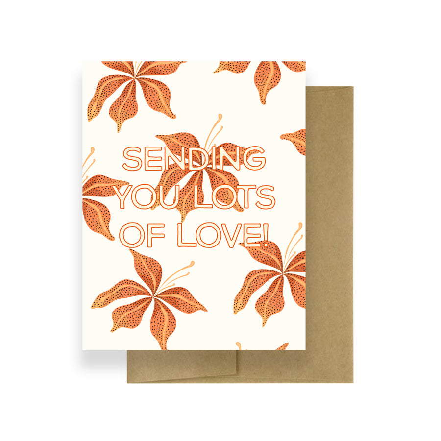 Sending You Lots Of Love! | Friendship Card