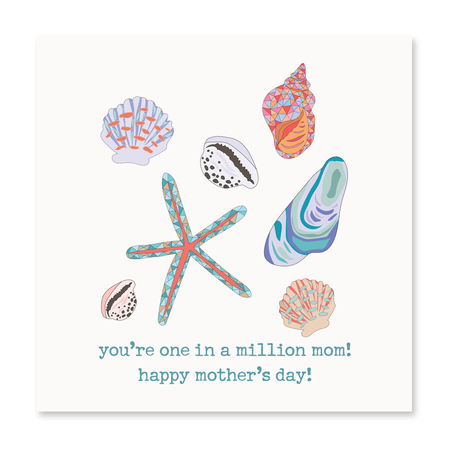 You're One In A Million, Mom! | Mother's Day Card