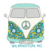 WHOLESALE ONLY - Custom 4" Peace Van Sticker