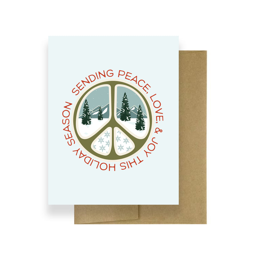 Sending Peace, Love & Joy! | Holiday Card