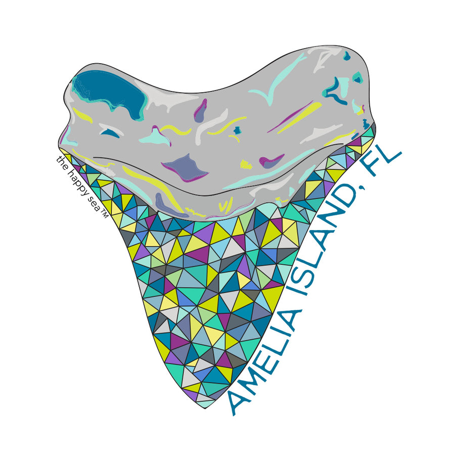 WHOLESALE ONLY - Custom 4" Sharktooth Sticker