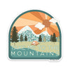 3.5" Take Me To The Mountains Vinyl Sticker