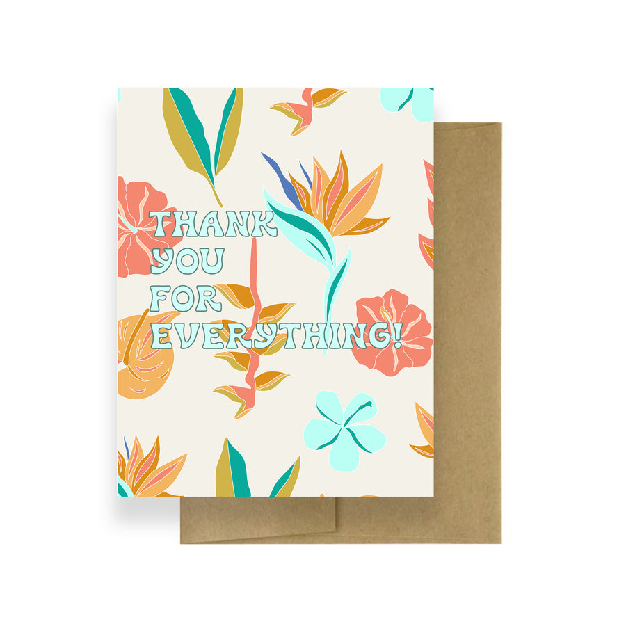 Thank You For Everything! | Thank You Card
