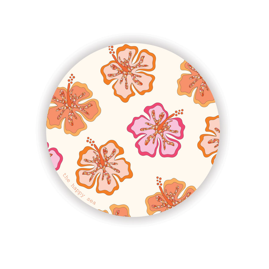 2.5" Hibiscus Magnet