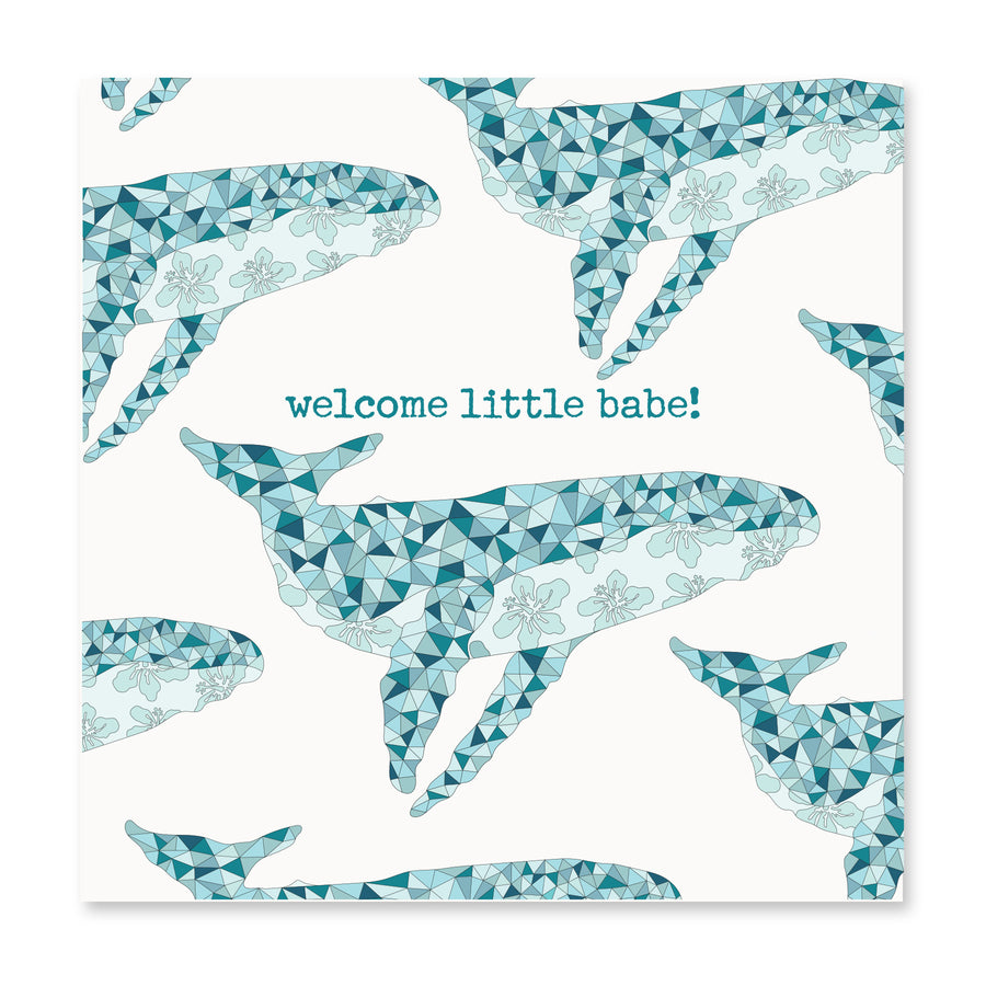 Welcome Little Babe! | Baby Card