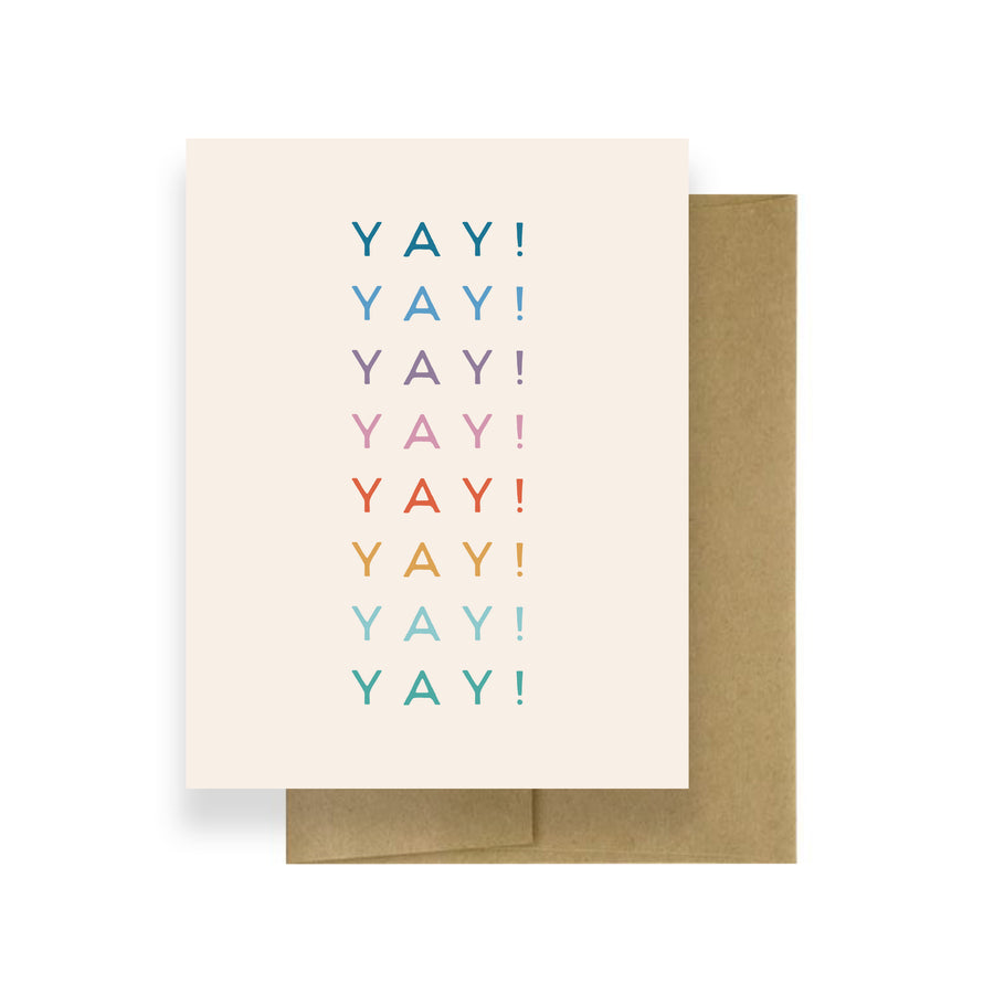 Yay! | Encouragement / Baby Card