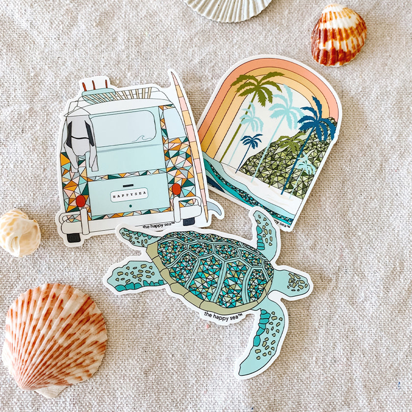 The Happy Sea - Art + The Ocean = The Happy Sea