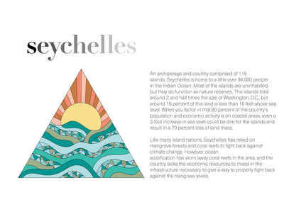 4" Seychelles Vinyl Sticker